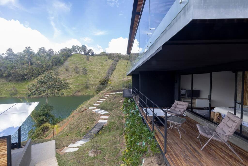 Sky House Cabana Guatape La Pradera  Extérieur photo