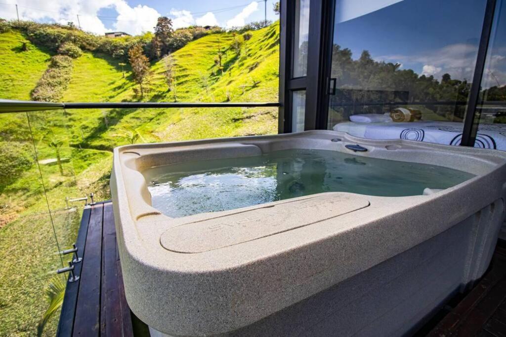 Sky House Cabana Guatape La Pradera  Extérieur photo