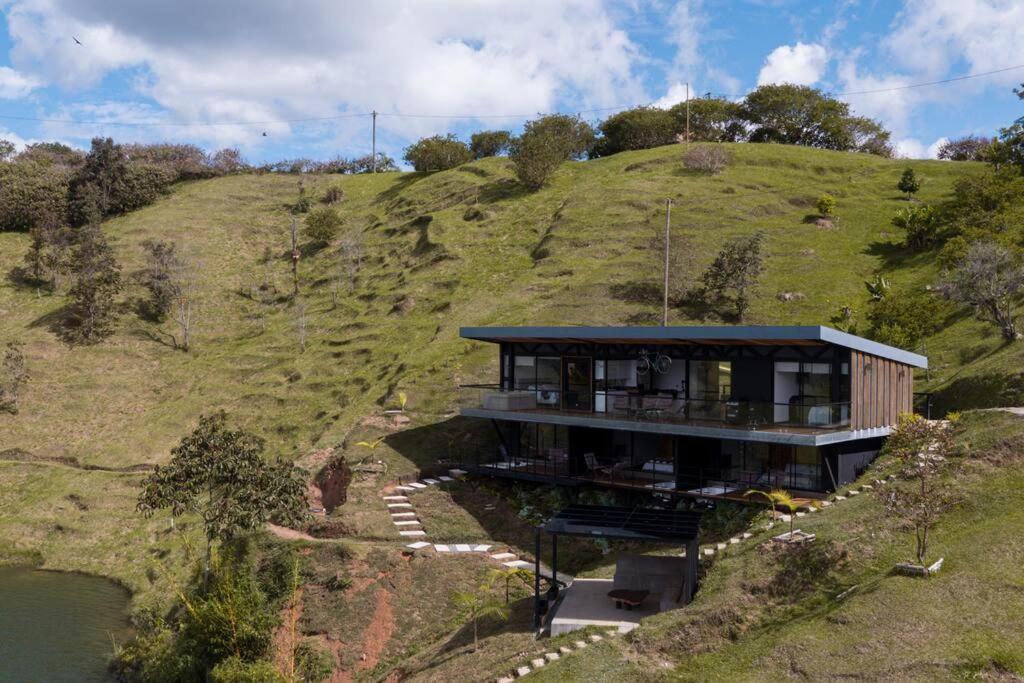 Sky House Cabana Guatape La Pradera  Extérieur photo